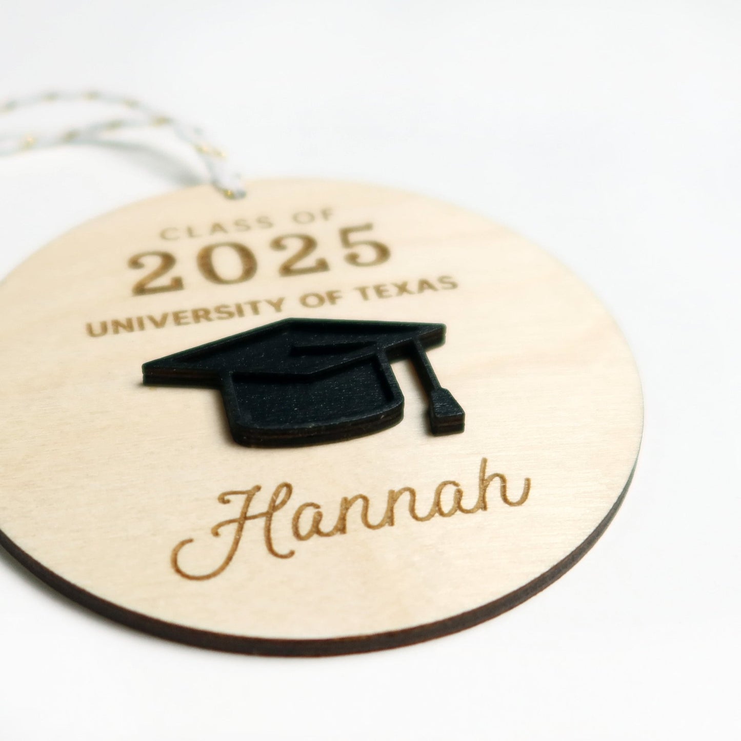 Graduation Ornament Personalized - Holiday Ornaments - Moon Rock Prints