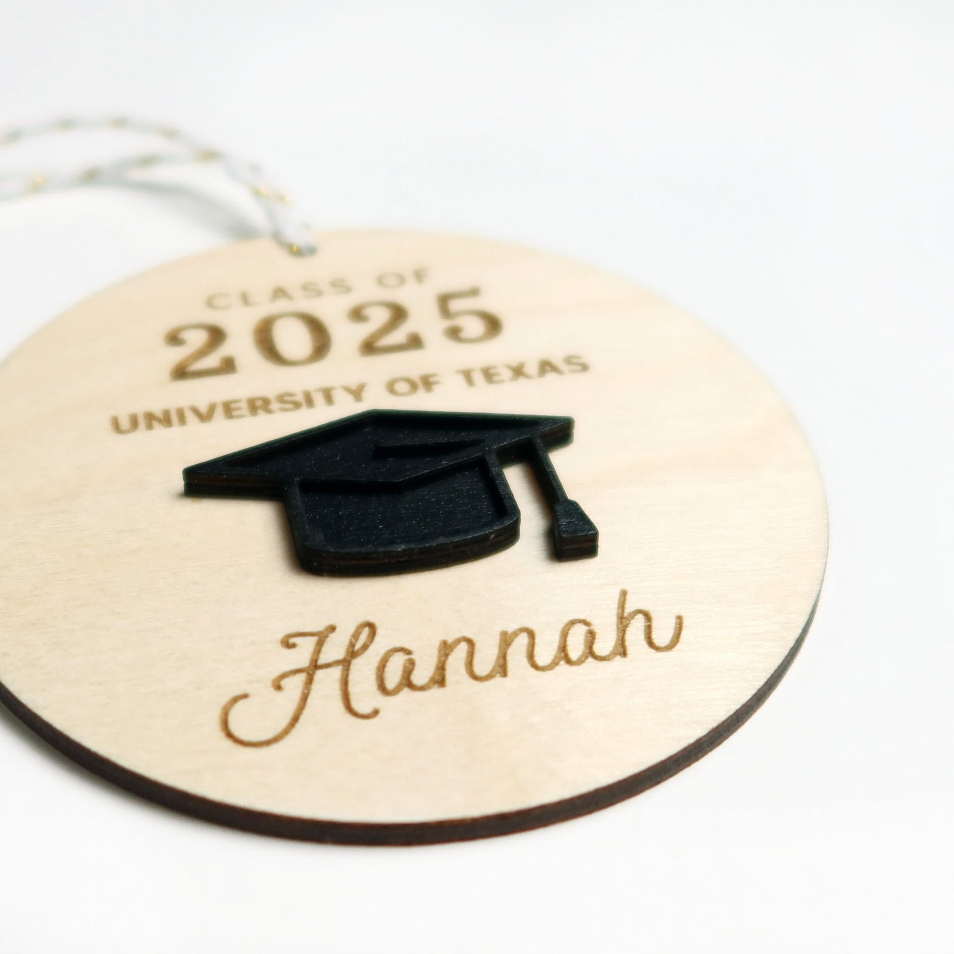 Graduation Ornament Personalized - Holiday Ornaments - Moon Rock Prints