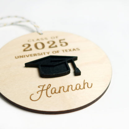 Graduation Ornament Personalized - Holiday Ornaments - Moon Rock Prints