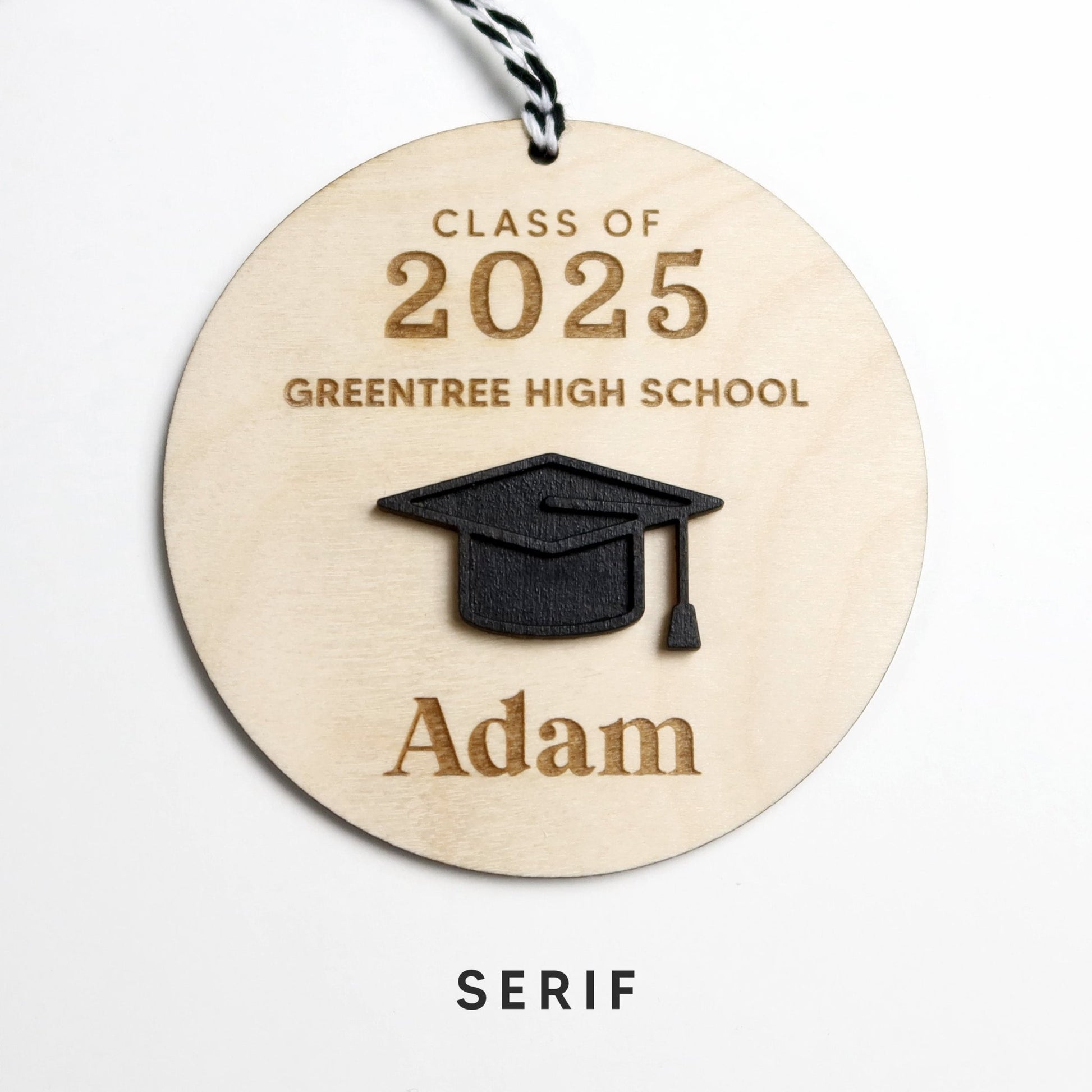 Graduation Ornament Personalized - Holiday Ornaments - Moon Rock Prints