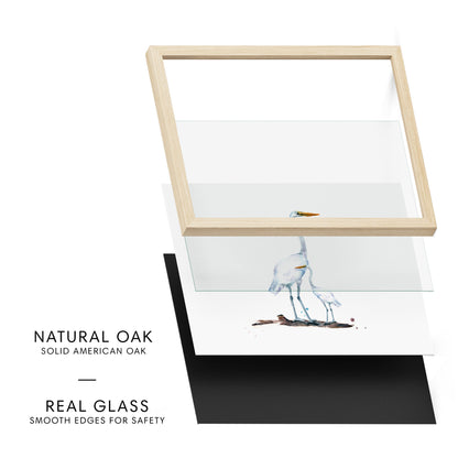 Herons Watercolor Print - Art Prints - Moon Rock Prints
