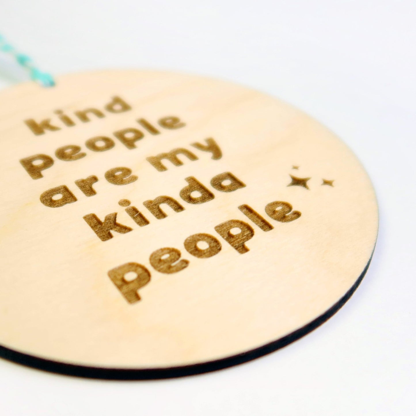 Kind People Are My Kinda People Ornament - Holiday Ornaments - Moon Rock Prints