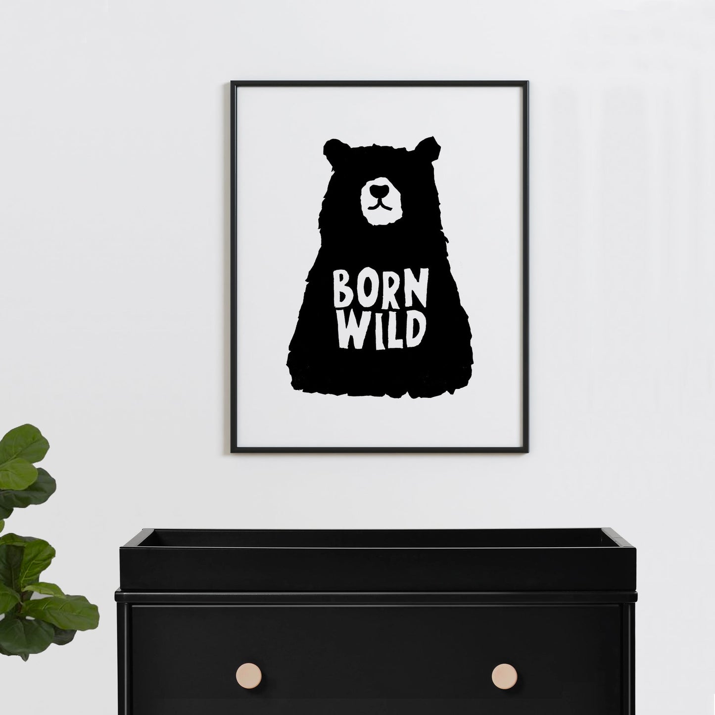 Born Wild Art Print - Art Prints - Moon Rock Prints