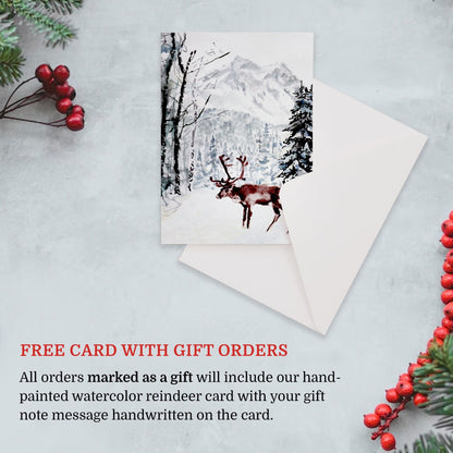 free card with ornament gift order