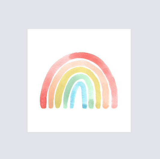 bright rainbow for rainbow baby nursery