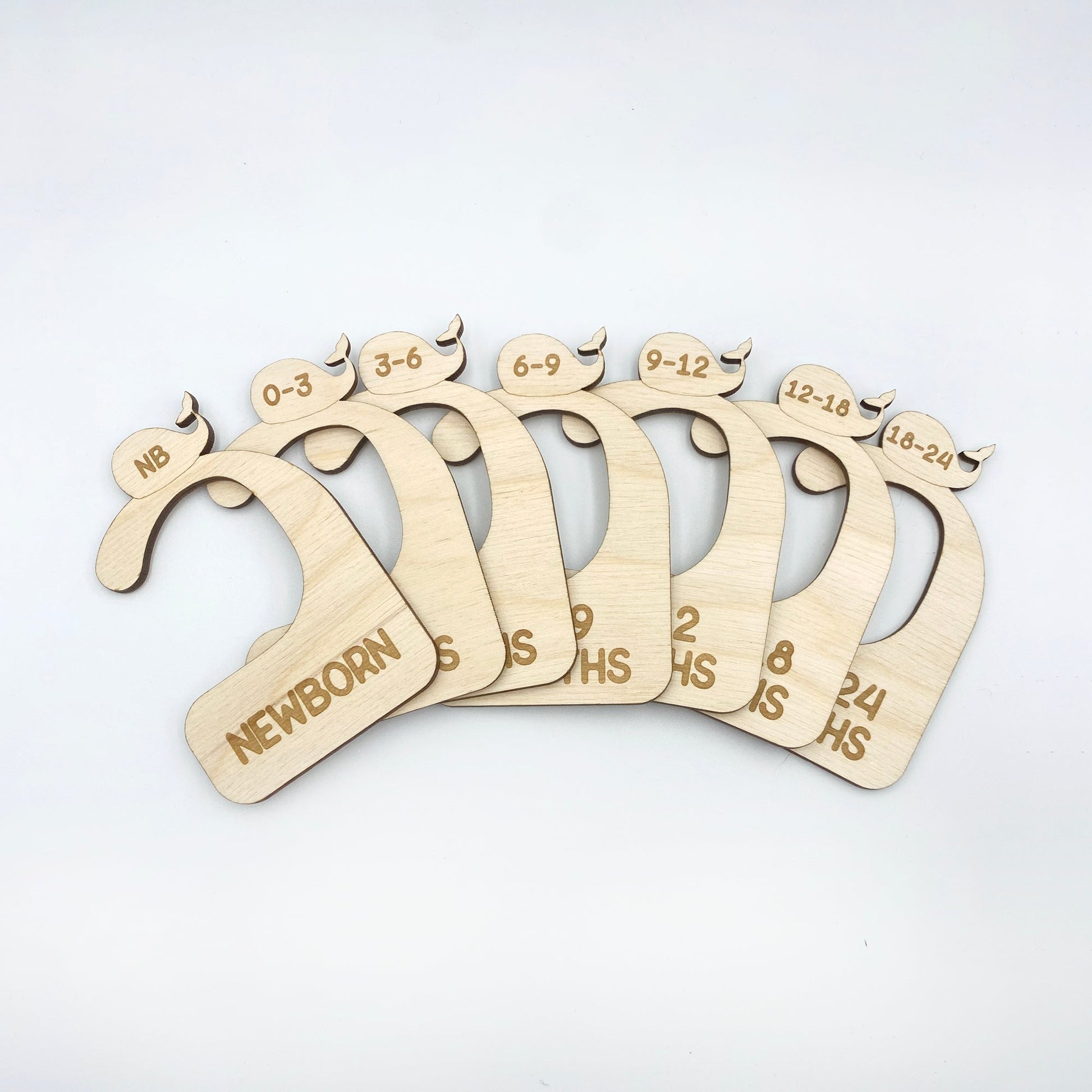 Whale Baby Closet Dividers Set